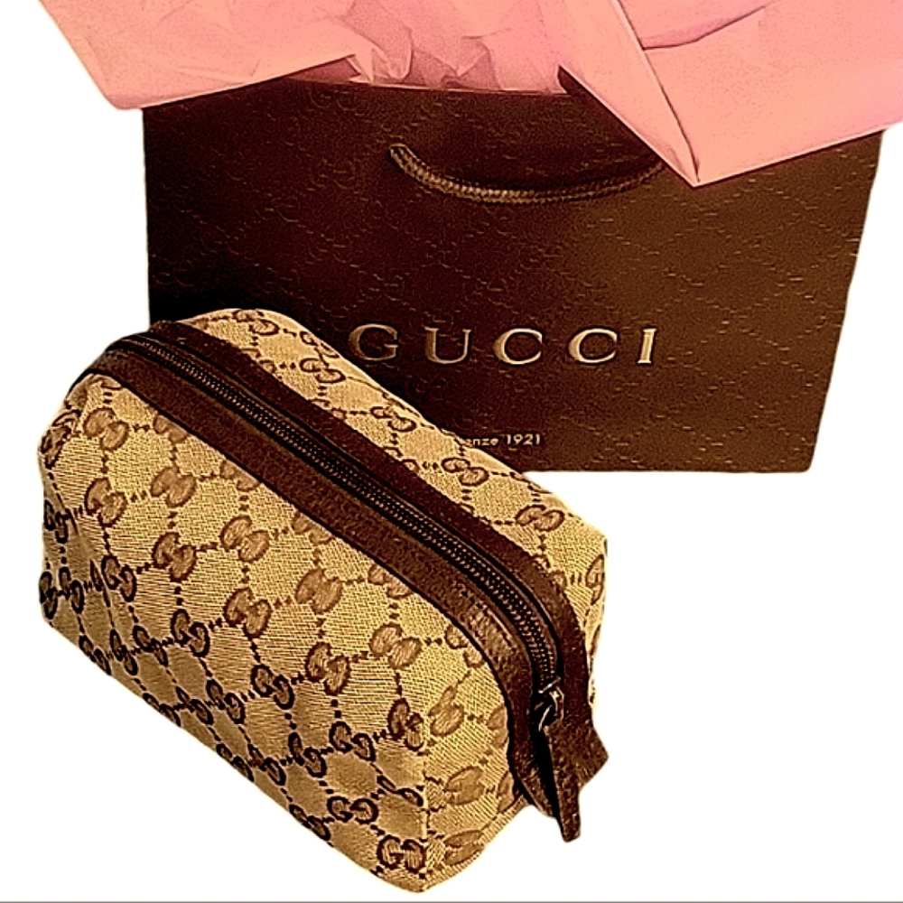 SOLD ON DIFFERENT PLATFORM Authentic GUCCI | GG Canvas Brown & Beige - Picture 2 of 16